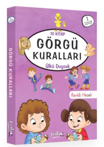 1. Sınıf Görgü Kuralları Serisi - 10 Kitaplık Set