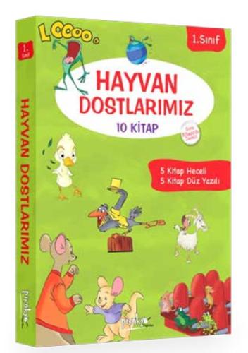 1. Sınıf Hayvan Dostlarımız Serisi - 10 Kitaplık Set