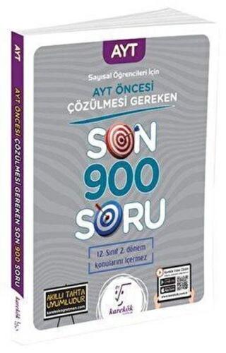 2023 AYT Öncesi Çözülmesi Gereken Son 900 Soru Sayısal Öğrencileri içi