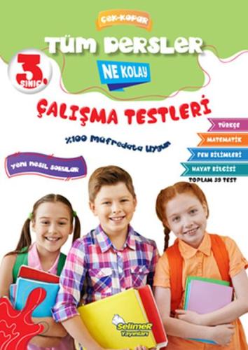 3. Sınıf Tüm Dersler Çek-Kopar Ne Kolay Çalışma Testleri