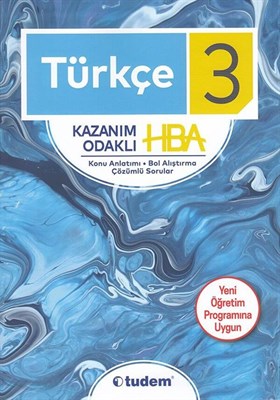 3. Sınıf Türkçe Kazanım Odaklı HBA