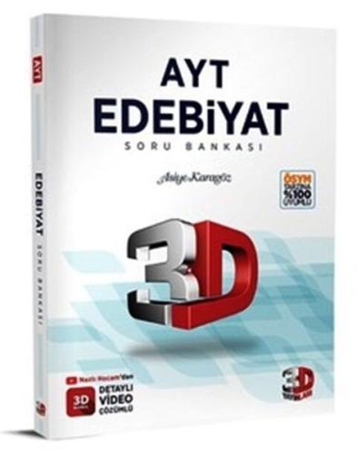 3D 2022 AYT Edebiyat Tamamı Video Çözümlü Soru Bankası