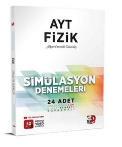 3D Yayınları AYT Fizik Simülasyon Denemeleri