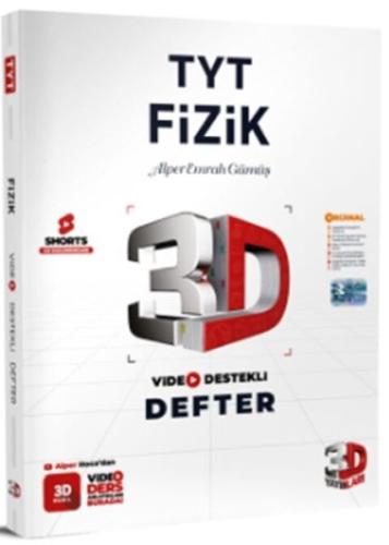 3D Yayınları TYT Fizik Video Destekli Defter