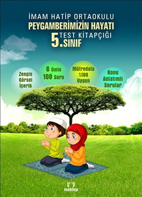 5. Sınıf Peygamberimizin Hayatı Test Kitapçığı