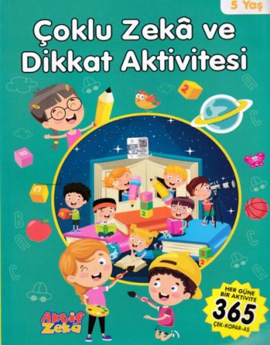 5 Yaş Çoklu Zeka ve Dikkat Aktivitesi - Yeşil Kitap