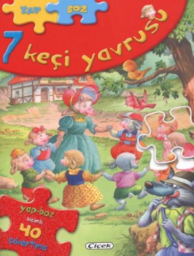 7 Keçi Yavrusu Yap-Boz Çıkartmalı Masallar 1