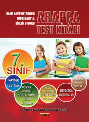 7. Sınıf Arapça Test Kitabı İmam Hatip Lisesi Müfredatıyla Birebir Uyu