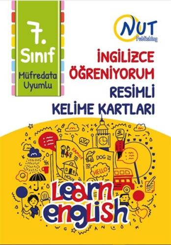 7. Sınıf İngilizce Öğreniyorum Resimli Kelime Kartları