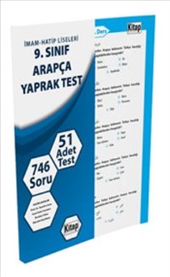 9. Sınıf Arapça Yaprak Test / İmam-Hatip Liseleri