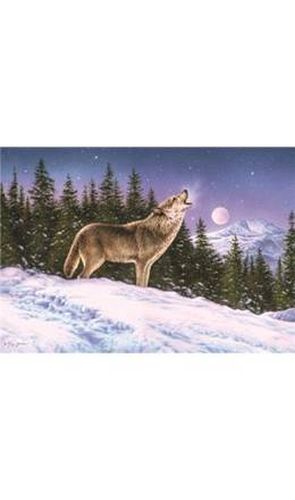 A Wolf's Song To The Moon 1000 Parça Puzzle (40939)