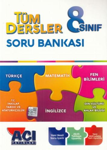 Açı Yayınları 8. Sınıf Tüm Dersler Soru Bankası