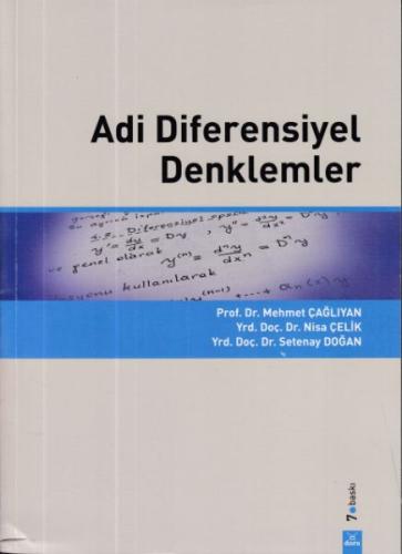 Adi Diferensiyel Denklemler