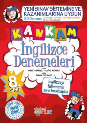 Akademi Çocuk 8. Sınıf Kankam İngilizce Denemeleri