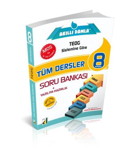 Akıllı Damla 8. Sınıf Tüm Dersler Soru Bankası