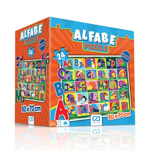 Alfabe Eğitici Puzzle (CA.5027)