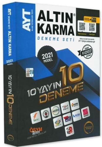 Altın Karma 2021 AYT 10 Farklı Yayın 10 Farklı Deneme