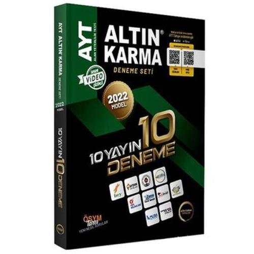 Altın Karma 2022 AYT 10lu Deneme