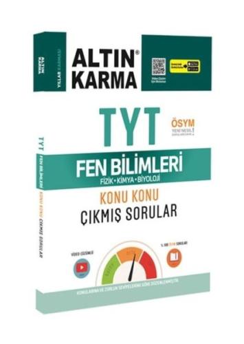 Altın Karma 2023 TYT Fen Bilimleri Fizik-Kimya-Biyoloji Konu Konu Çıkm