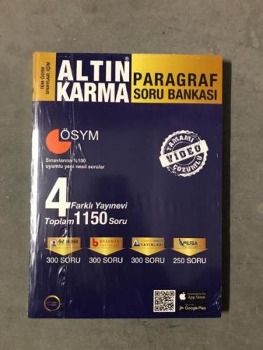 Altın Karma Paragraf Soru Bankası (Yeni)