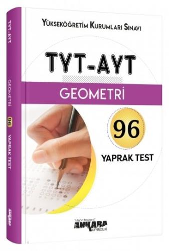 Ankara TYT - AYT Geometri 96 Yaprak Test (Yeni)