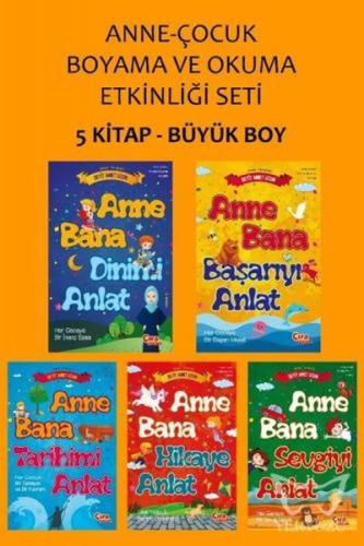 Anne-Çocuk Boyama ve Okuma Etkinliği Seti (5 Kitap Takım)