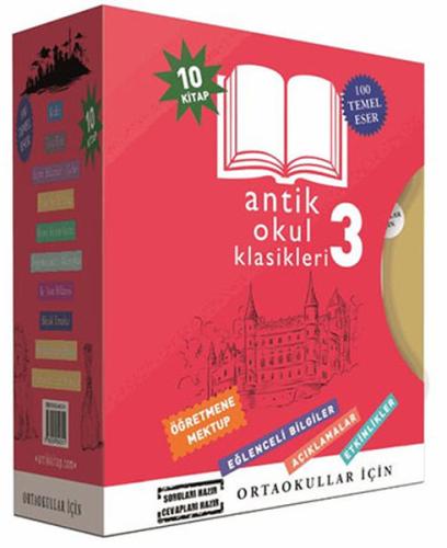 Antik Okul Klasikleri Set 3 - 10 Kitap Takım