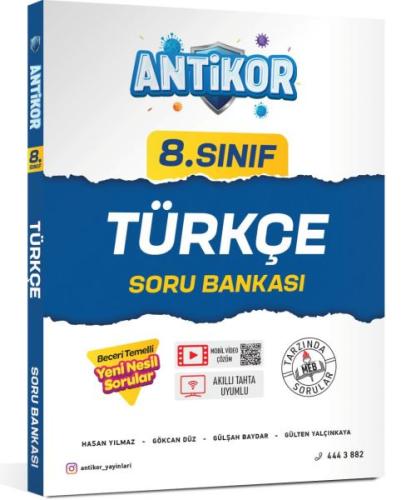 Antikor 8.Sınıf Türkçe Soru Bankası