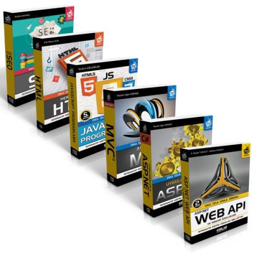 ASP.NET ile Web Tasarım Seti (6 Kitap)