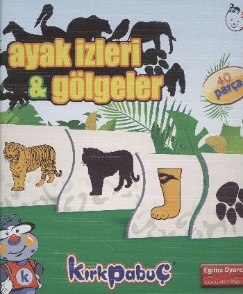 Ayak İzleri Gölgeler (Puzzle 40) 7312