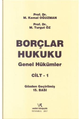 Borçlar Hukuku Genel Hükümler Cilt-1