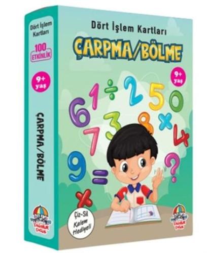 Çarpma Bölme - Dört İşlem Kartları 9+ Yaş - Cep Boy