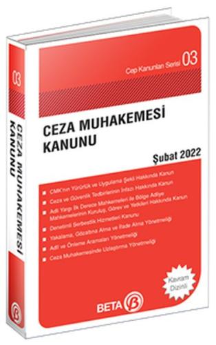 Cep Kanunları Serisi 03 - Ceza Muhakemesi Kanunu (Cep Boy)