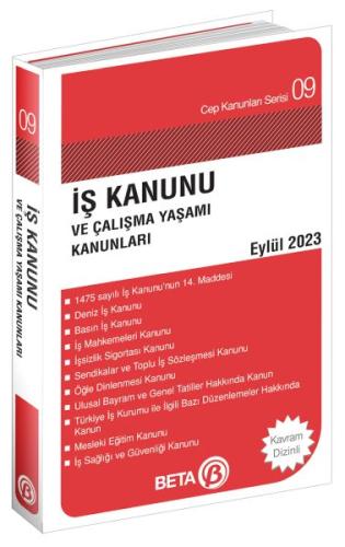 Cep Kanunları Serisi 09 - İş Kanunu ve Çalışma Yaşamı Kanunları