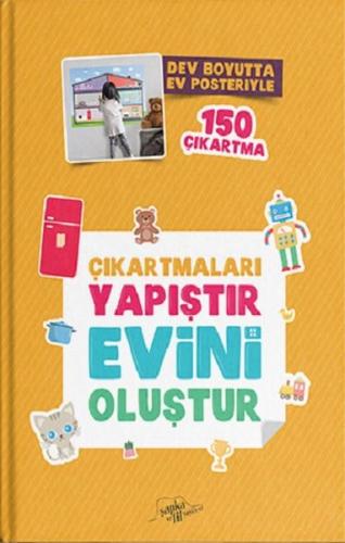 Çıkartmaları Yapıştır Evini Oluştur - Dev Boyutta Ev Posteriyle, 150 Ç