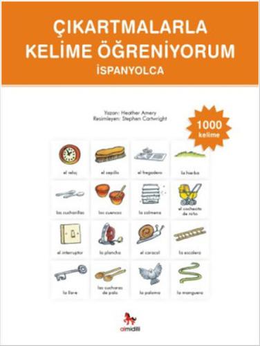 Çıkartmalarla Kelime Öğreniyorum - İspanyolca 1000 Kelime