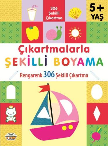 Çıkartmalarla Şekilli Boyama 5 Yaş Üstü