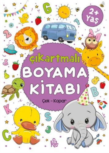 Çıkartmalı Boyama Kitabı - 2 Yaş +