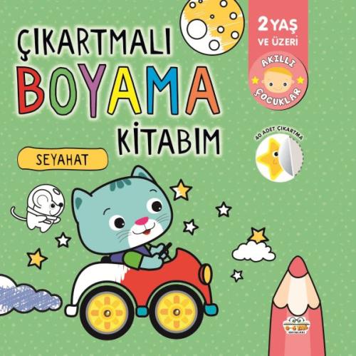 Çıkartmalı Boyama Kitabım-Seyahat