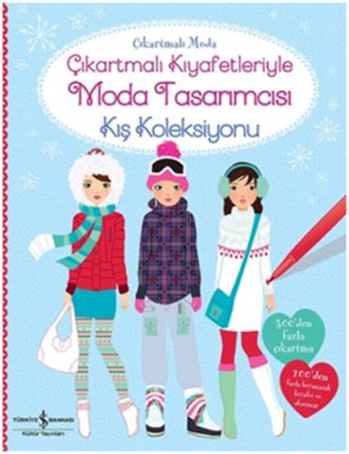 Çıkartmalı Kıyafetleriyle Moda Tasarımcı - Kış Koleksiyonu