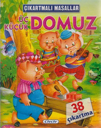 Çıkartmalı Masallar - Üç Küçük Domuz