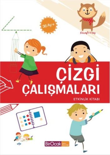 Çizgi Çalışmaları Etkinlik Kitabı (36 AY)