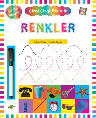 Çizgi Çizgi Etkinlik - Renkler (4+ Yaş)