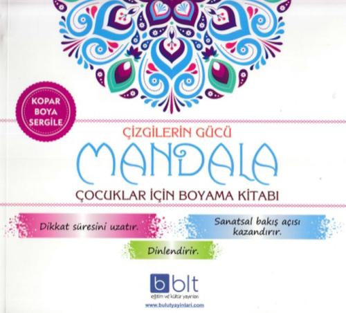 Çizgilerin Gücü Mandala Çocuklar İçin Boyama Kitabı