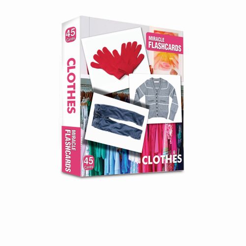 Clothes Miracle Flashcards (45 Cards)