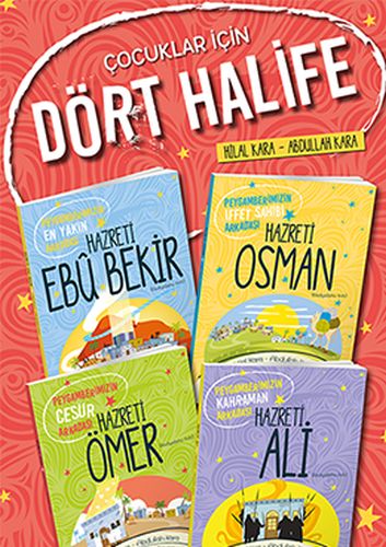 Çocuklar İçin Dört Halife Seti (4 Kitap Takım)