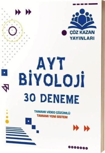 Çöz Kazan AYT Biyoloji 30 lu Deneme Sınavı (Yeni)