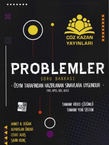 Çöz Kazan Problemler Soru Bankası YKS,KPSS,DGS,ALES (Yeni)