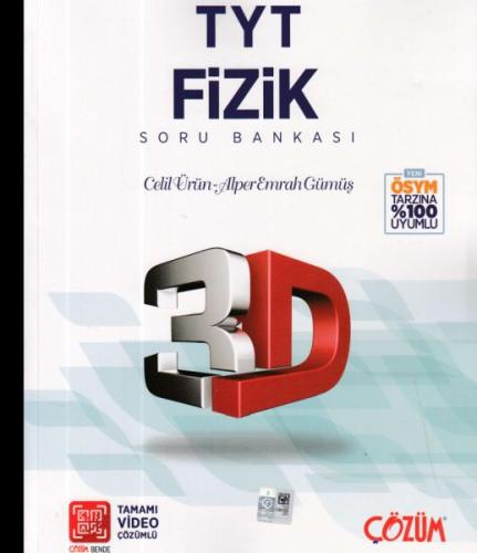 Çözüm 3D TYT Fizik Tamamı Video Çözümlü Soru Bankası