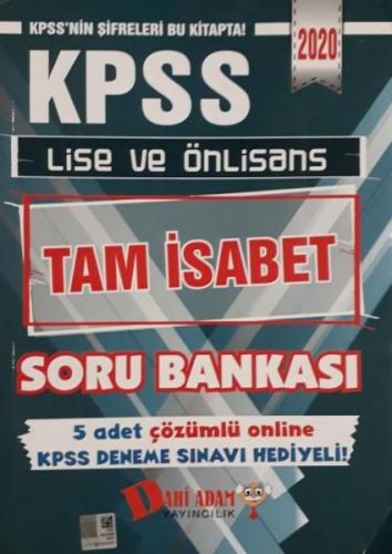 Dahi Adam KPSS 2020 Lise ve Önlisans Tam İsabet Soru Bankası (Yeni)